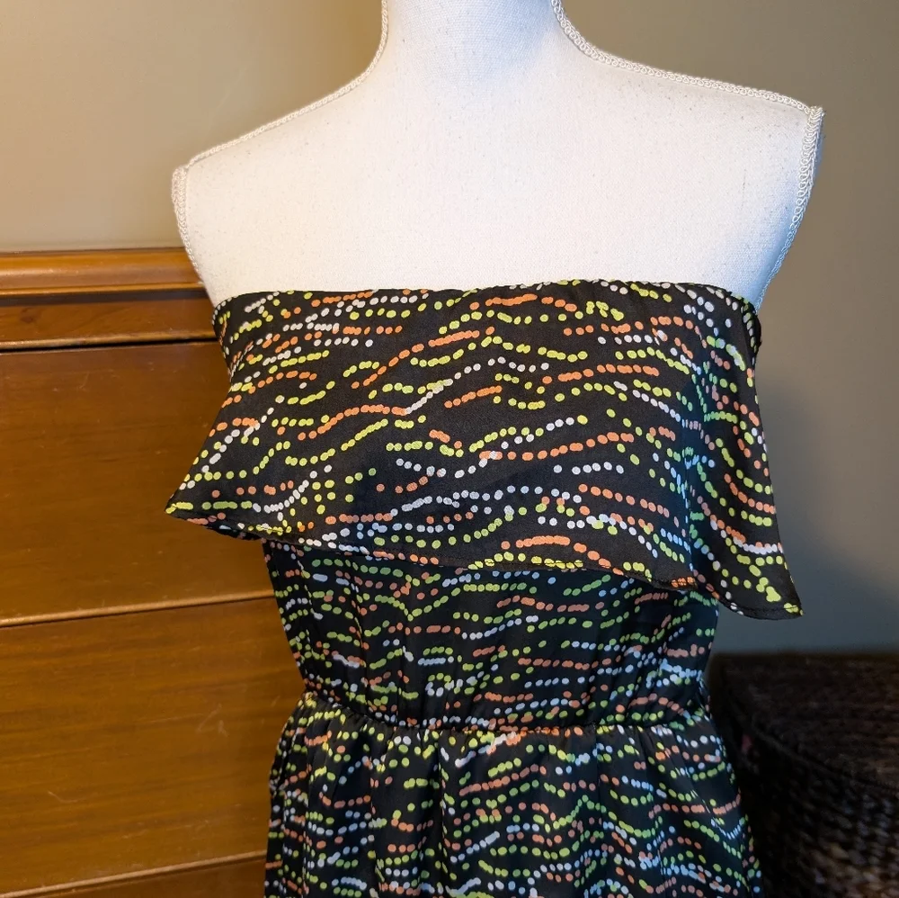 Vanity Strapless Mini Dress SZ M - Picture 4 of 14